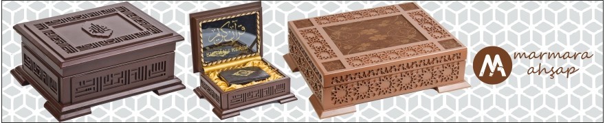 AHŞAP KURAN KUTULARI